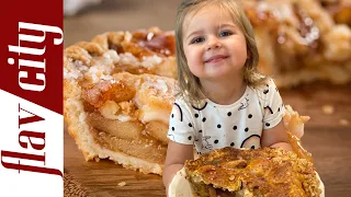 🔴  How To Make Apple Pie LIVE - With Rose & Dad