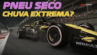 F1 2018 - PNEU SECO NA CHUVA EXTREMA??