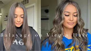 BALAYAGE ON VIRGIN HAIR | Foliage | Dimensional Balayage