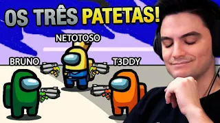 QUEM FOI?! AMONG US / T3ddy e Netolab [+10]