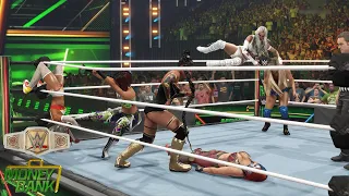 Charlotte Flair vs. Bayley vs. Liv Morgan vs. Bianca Belair vs. Zelina Vega vs. Asuka | WWE 2K23