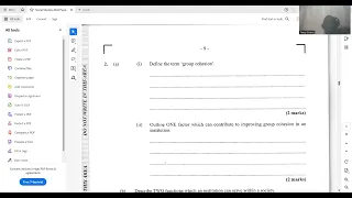 May/June 2022 Paper 2 Social Studies Part 1