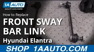 How to Replace Front Sway Bar Links 07-10 Hyundai Elantra
