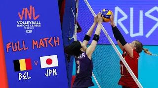 Belgium 🆚 Japan - Full Match | Women’s Volleyball Nations League 2019