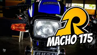 RUSI Macho TC175 (Blue) #iMDTV