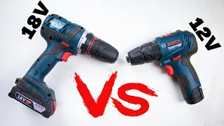 Qué Taladro Debo Comprar!? - 18V vs 12V