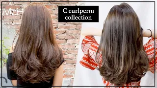 11 different c curl perm / Korean hair style