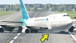 B747 Pilot Saved All Passengers With This Emergency Belly Landing [XP11]