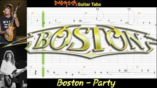 Party - Boston - Guitar + Bass TABS Lesson