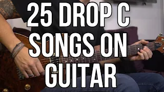 25 Drop C tuning songs for Electric & Acoustic Guitar