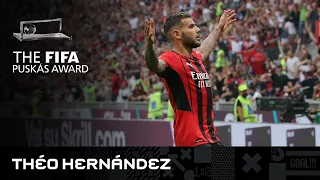 Theo Hernandez Goal vs Atalanta | FIFA Puskas Award 2022 Nominee