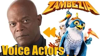"Zambezia" Voice Actors and Characters