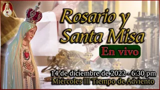 ⛪ Rosario y Santa Misa ⚜ Miércoles 14 de diciembre 6:30 PM | Caballeros de la Virgen