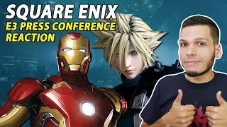 SQUARE ENIX E3 2019 Conference Reaction | Final Fantasy VII Remake, Marvel's Avengers & More!
