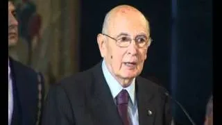 Il Presidente Napolitano alla cerimonia di consegna dei Premi Balzan