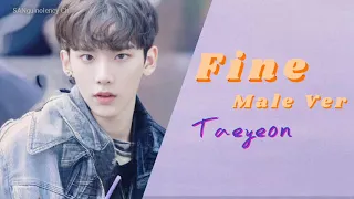 Taeyeon — Fine (MALE VER)