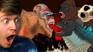 Reacting to GODZILLA x KONG vs NEW VILLAIN! (Crazy)