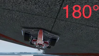 Can a F1 Car drive upside down?