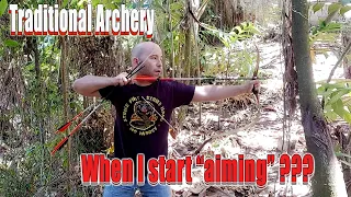 #traditionalarchery When I started to aiming? #archery