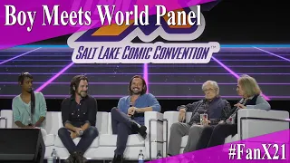 Boy Meets World Panel - Full Panel/Q&A - Salt Lake FanX 2021