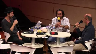 DUO ARTHUR H  & ANDRE MANOUKIAN  AU STUDIO 105 DE FRANCE INTER DANS L'EMISSION PARTONS EN LIVE PRESE