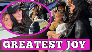 GREATEST JOY 🛑 In too much joy for for family Kylie Jenner tears up while enjoying fun mother-son