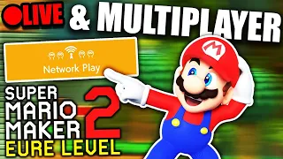 🔴Vernetztes LAGGEN & EURE Level! Mario Maker 2 am Abend! | Live-Aufzeichnung