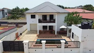 $250K Furnished 7 Bedroom House with Swimming Pool in Accra | House Tour 50
