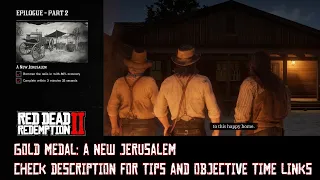 Red Dead Redemption 2 A New Jerusalem Gold Medal 99 4K