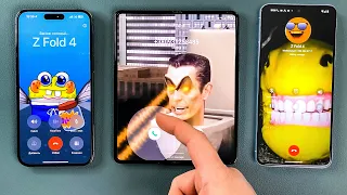 Phone PM 14 vs Pixel Pro 8 Who Faster Calling to Galaxy Z Fold. Incoming call & Ougoing Call