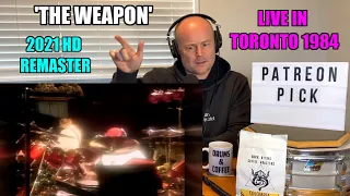 Drum Teacher Reacts: NEIL PEART | Rush | 'The Weapon' - Live In Toronto 1984 (2021 HD Remaster)