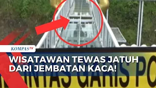 Jembatan Kaca di Banyumas Pecah saat Dilintasi Wisatawan, 1 Orang Tewas, 1 Terluka