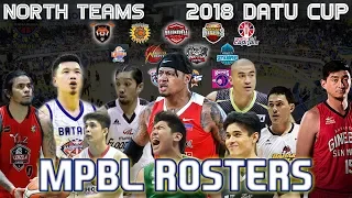 MPBL Rosters/ Lineups | 2018 Datu Cup North Teams