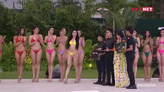 Miss Universe Myanmar 2023 Swinsuit Presentation  ( Live Stream )