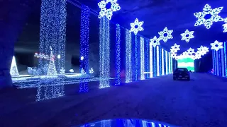 Lights Under Louisville at The Mega Cavern - A Christmas Lights display drive-through experience