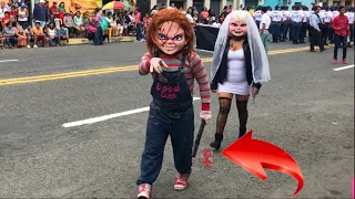 Chucky y su novia en la vida real😱