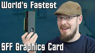 This Tiny GPU Packs Some SERIOUS Power!!! - RTX 4000 Ada Generation SFF Review