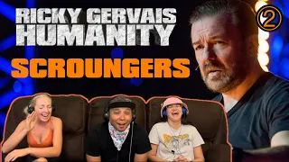 RICKY GERVAIS: Humanity Part 2 (Scroungers) - Reaction!