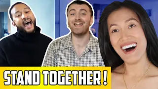 John Legend And Sam Smith - Stand By Me Reaction | One World: Together At Home