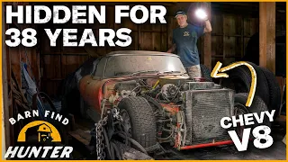 FRANKENSTEIN Chevy V8 Jaguar E-Type Hidden for 38 Years & Epic Life Story | Barn Find Hunter