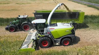 GPS häckseln / CLAAS JAGUAR 950 / Abfahrer FENDT 942 & FENDT 724 / 4K