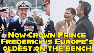 Now Crown Prince Frederick is Europe's oldest on the bench