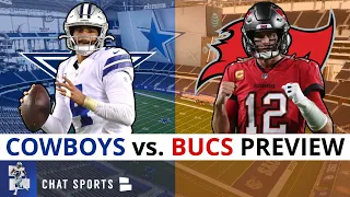 Cowboys vs. Buccaneers Preview: Prediction, Injury Report, Dak Prescott, Michael Gallup | NFL Week 1