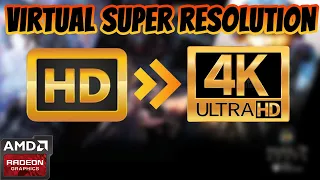 2023 Enabling AMD Virtual Super Resolution | 2K, 4K Unlock |