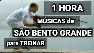 1 HORA músicas de SÃO BENTO GRANDE para treinar CAPOEIRA 2021 - Boa Voz, Pretinho, Perninha