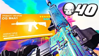new NO RECOIL M4A1 in WARZONE 😳(BEST M4A1 CLASS)