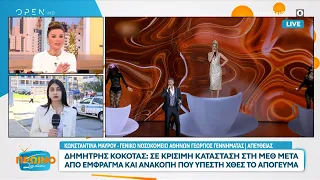 Δημήτρης Κόκοτας: Σε κρίσιμη κατάσταση στη ΜΕΘ μετά από έμφραγμα και ανακοπή που υπέστη | OPEN TV