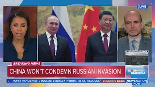 China won't condemn Russian invasion | Morning in America