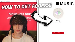 How To gain access to Apple music for Artist Profiles!