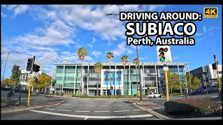 Driving Through Australia's Nice Neighbourhood | Subiaco in Perth, Australia, 4K Ultra HD